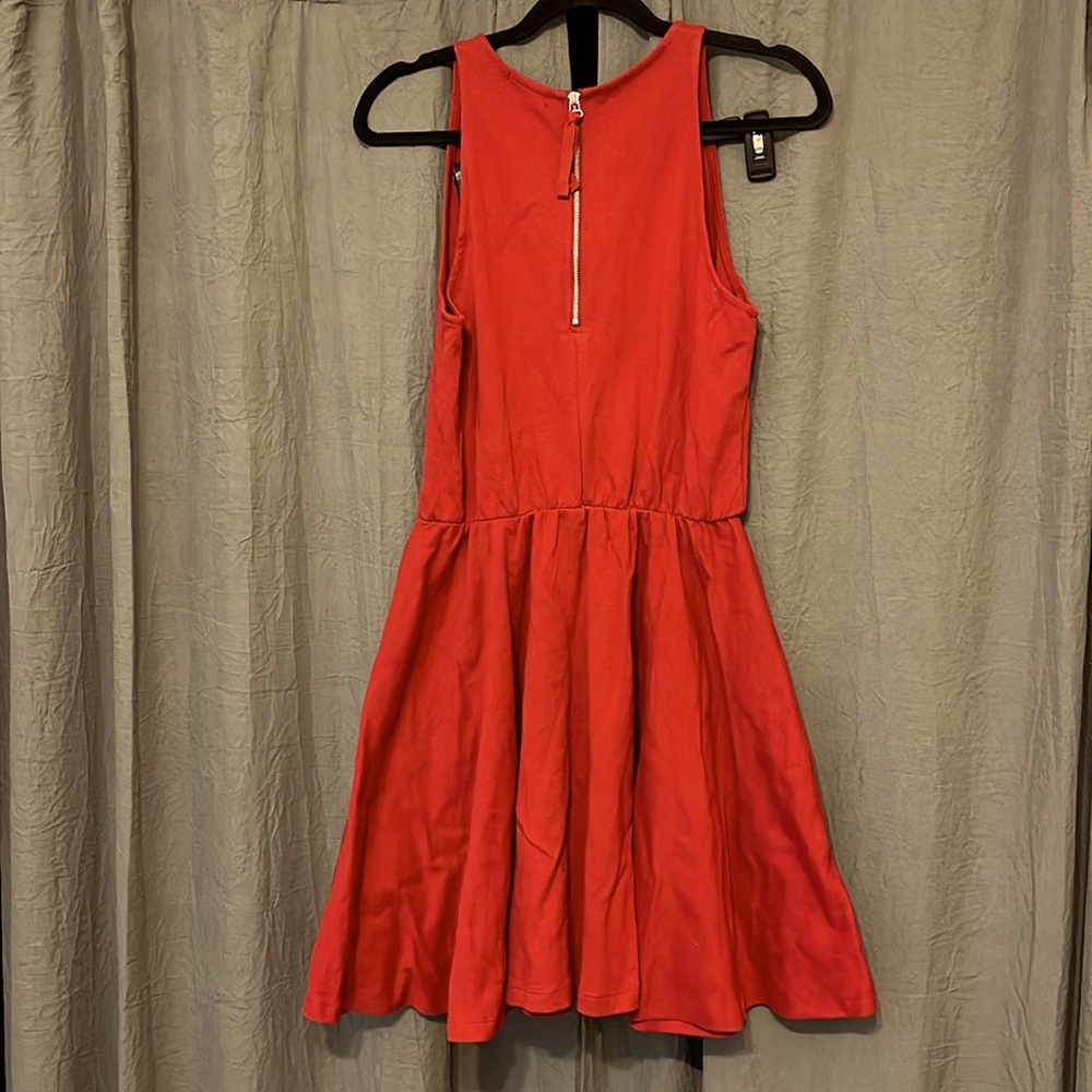 Adorable Gap Exposed Zipper Skater Dress M
